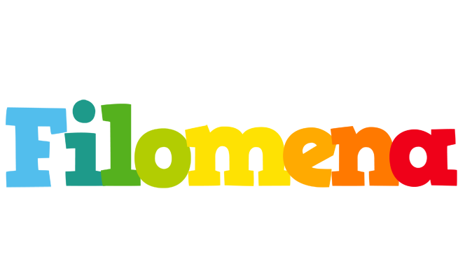 Filomena rainbows logo