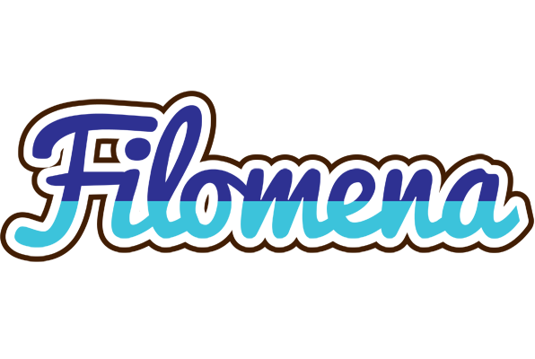 Filomena raining logo