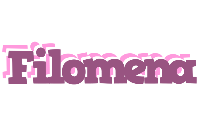 Filomena relaxing logo