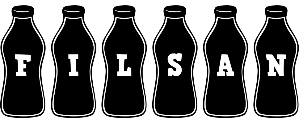 Filsan bottle logo