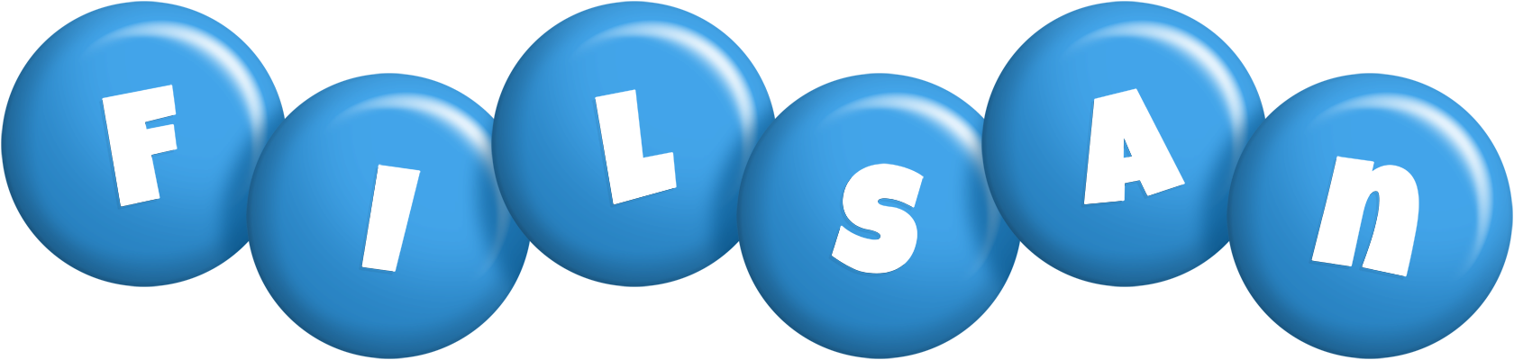 Filsan candy-blue logo