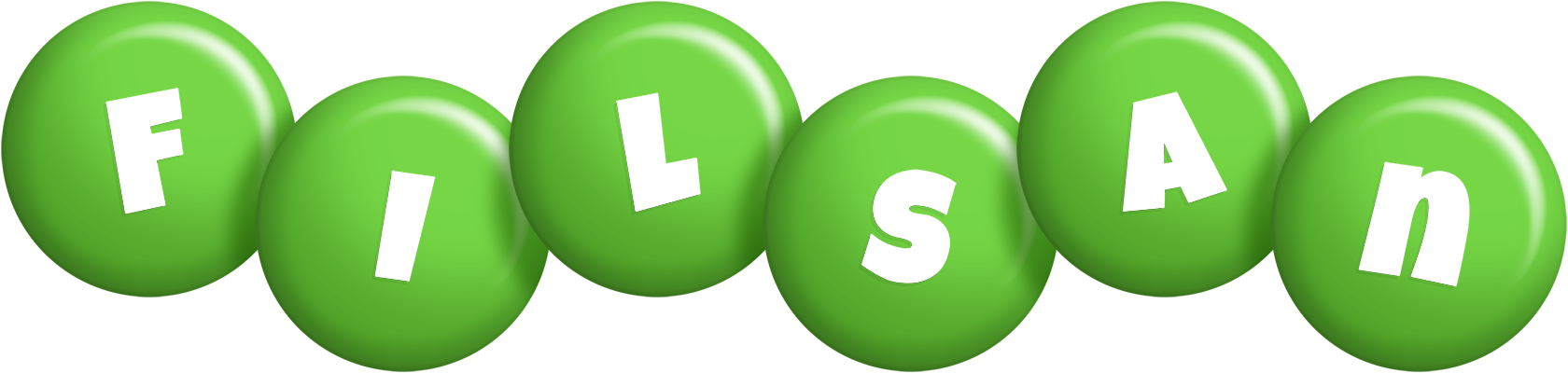 Filsan candy-green logo
