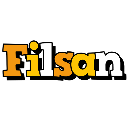 Filsan cartoon logo