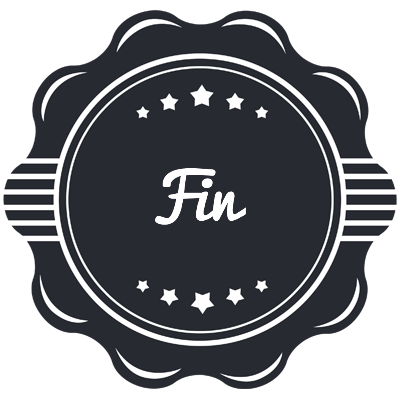 Fin badge logo