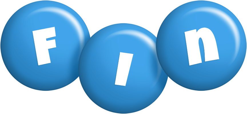 Fin candy-blue logo