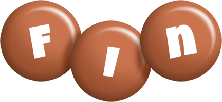 Fin candy-brown logo