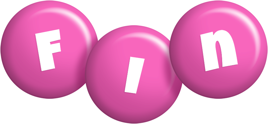 Fin candy-pink logo
