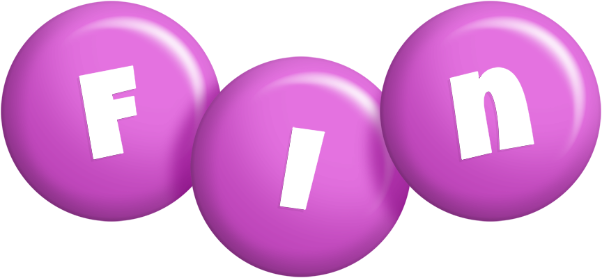 Fin candy-purple logo