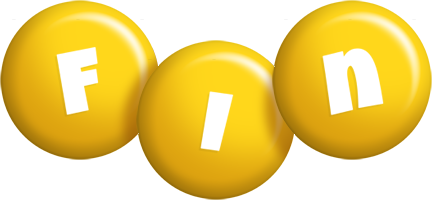 Fin candy-yellow logo