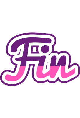 Fin cheerful logo
