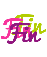 Fin flowers logo