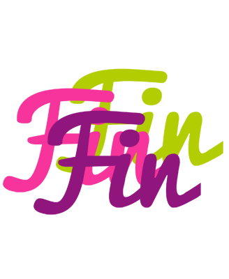 Fin flowers logo