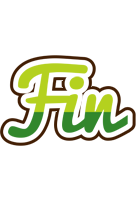 Fin golfing logo