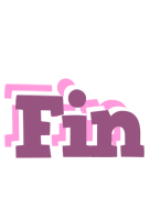 Fin relaxing logo
