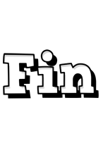 Fin snowing logo