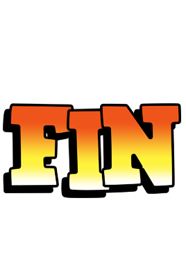 Fin sunset logo