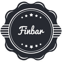 Finbar badge logo