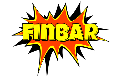 Finbar bazinga logo