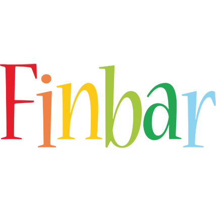 Finbar birthday logo