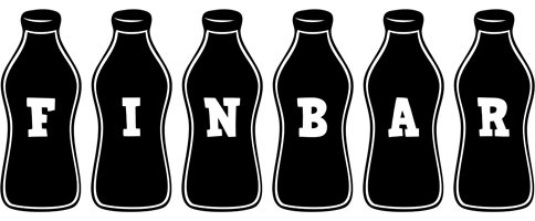 Finbar bottle logo