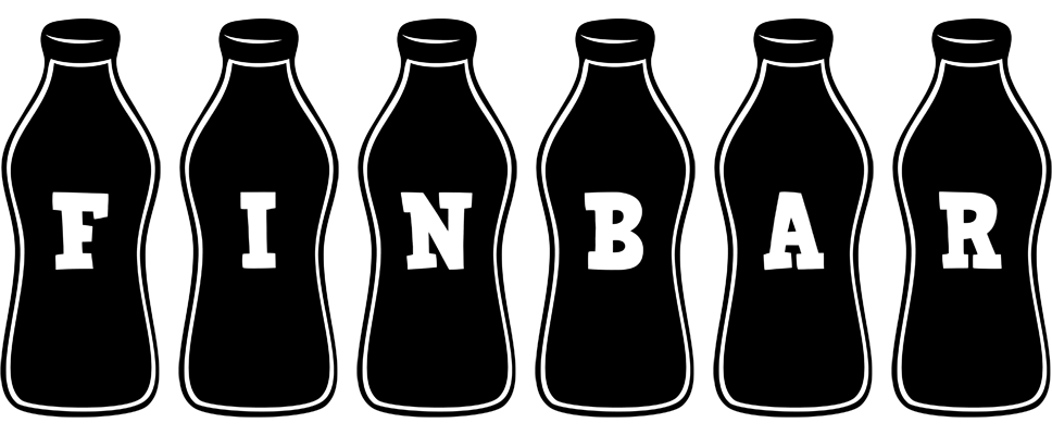 Finbar bottle logo