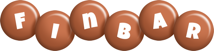 Finbar candy-brown logo