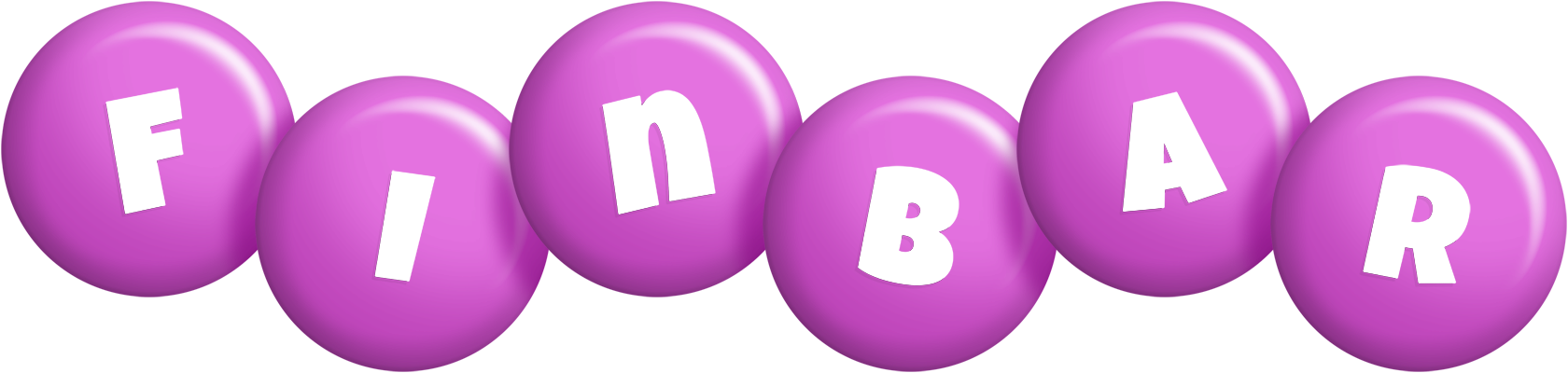 Finbar candy-purple logo