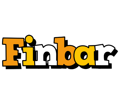 Finbar cartoon logo