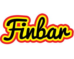 Finbar flaming logo