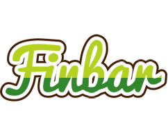 Finbar golfing logo