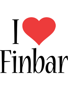 Finbar i-love logo