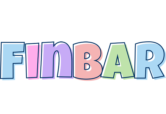 Finbar pastel logo