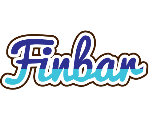 Finbar raining logo