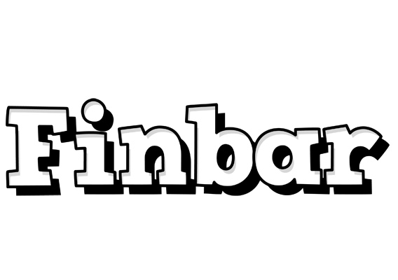 Finbar snowing logo