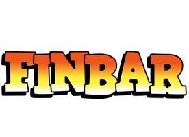 Finbar sunset logo