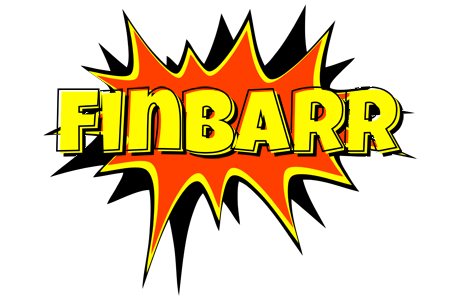 Finbarr bazinga logo