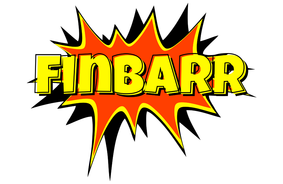Finbarr bazinga logo
