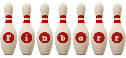 Finbarr bowling-pin logo