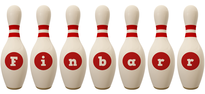 Finbarr bowling-pin logo