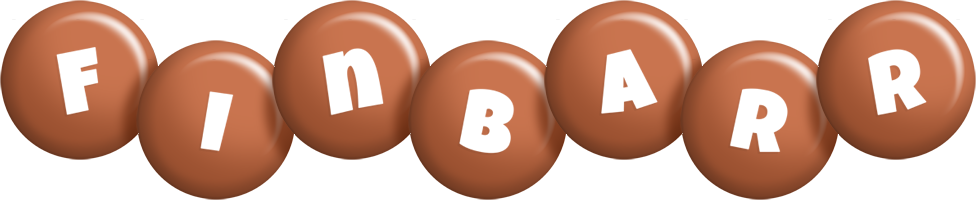 Finbarr candy-brown logo