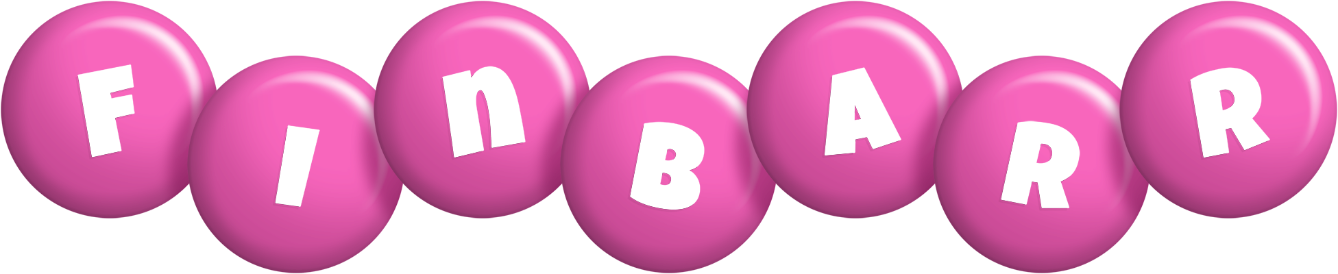 Finbarr candy-pink logo