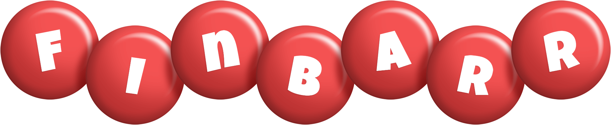 Finbarr candy-red logo