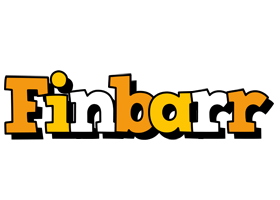 Finbarr cartoon logo