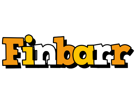Finbarr cartoon logo