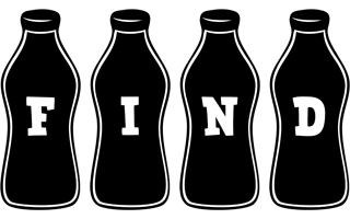 Find bottle logo