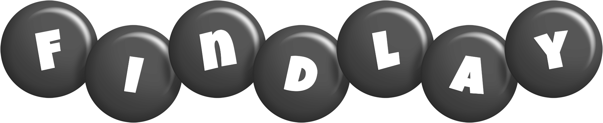 Findlay candy-black logo