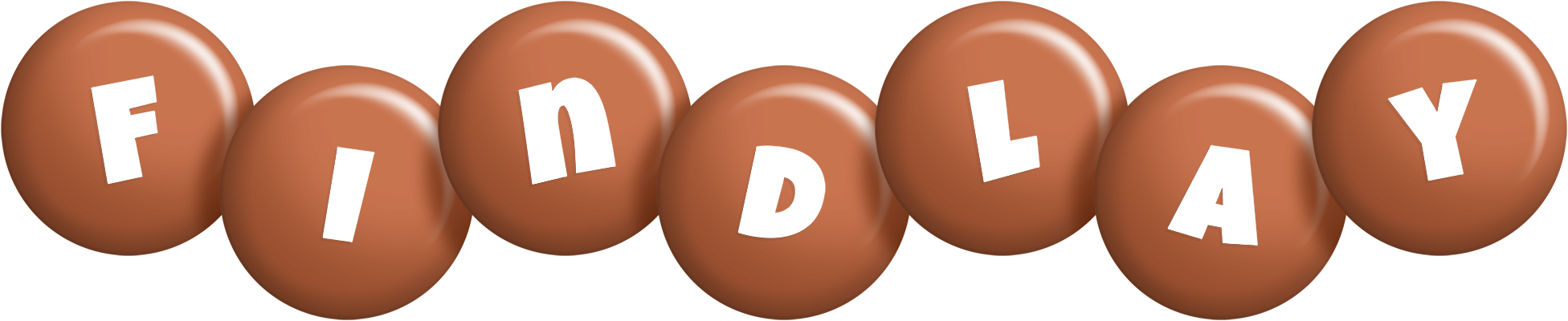 Findlay candy-brown logo