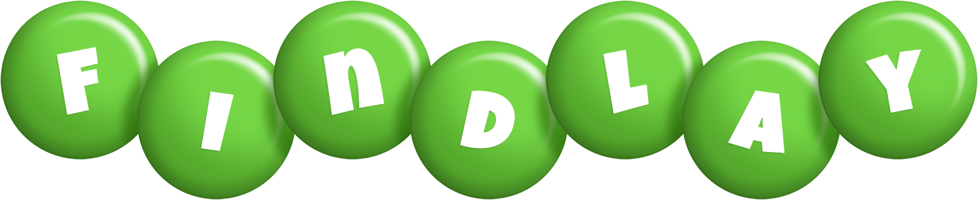 Findlay candy-green logo