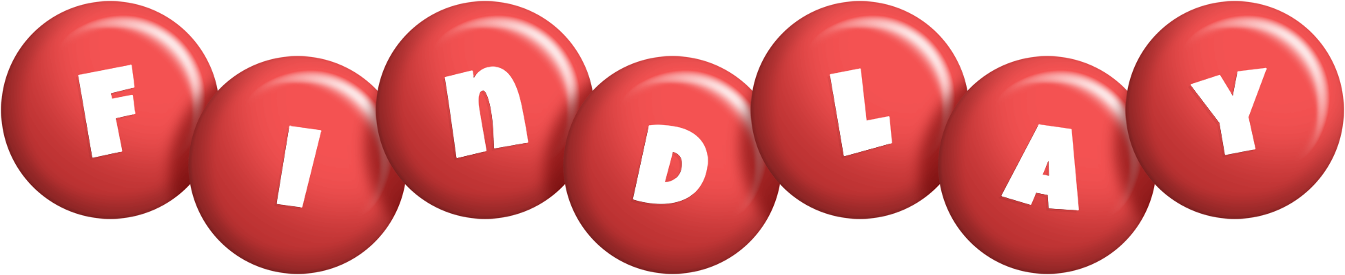 Findlay candy-red logo