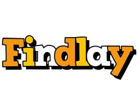 Findlay cartoon logo